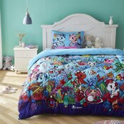 Wholesale - 2pc TOKIDOKI SEA PUNK TWIN COMFORTER SET C/P 5, UPC: 757558172061